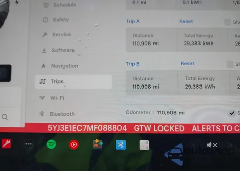 2021 Tesla Model 3 Performance Dual Motor All-Wheel Drive from USA, damaged, VIN 5YJ3E1EC7MF088804